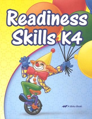 Abeka Readiness Skills K4   - 