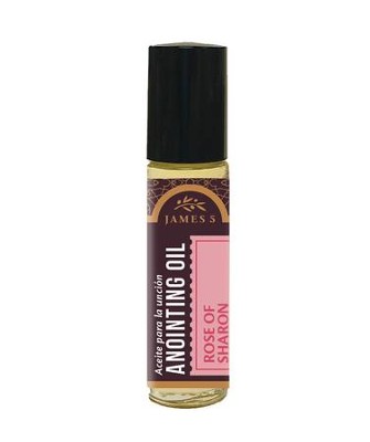 Anointing Oil, Rose of Sharon (1/3 ounce), Roll On  - 