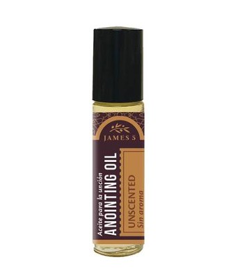 Anointing Oil, Unscented (1/3 ounce), Roll On