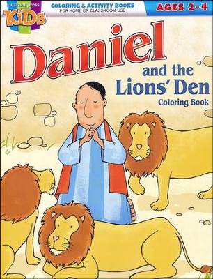 Daniel & the Lions' Den Coloring Book (ages 2-4)  - 
