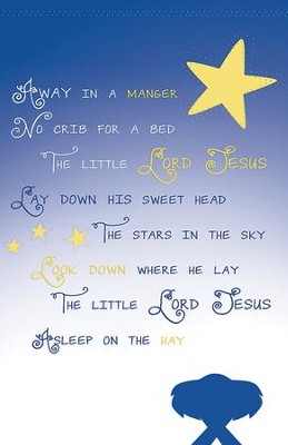 Away In The Manger Christmas Bulletins 100 Christianbook Com