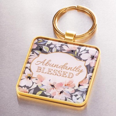 Abundantly Blessed Keyring  - 