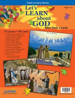 Let's Learn About God Beginner (ages 4 & 5) Bible Stories, Revised Edition  - 