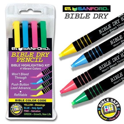 Four-Color Dry Pencil Marking Kit   - 