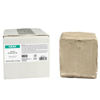 Amaco Air Dry Clay Gray 25 Lb  - 
