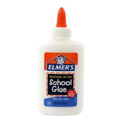 Elmers School Glue 4Oz Bottle 12  - 