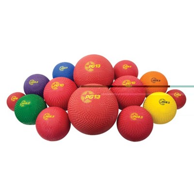 14 Asst Sizes Playground Ball Set  - 