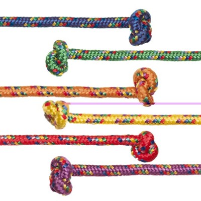8Ft Assorted colors- Braided Nylon 6/Set Jump Ropes  - 