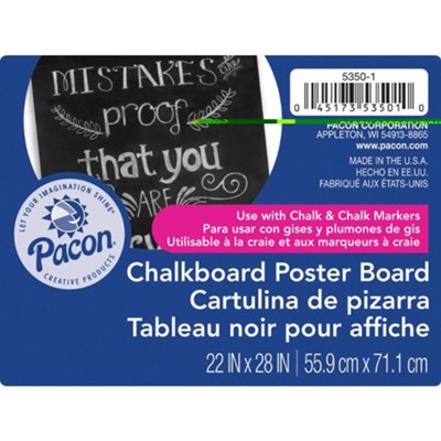 Chalkboard Poster Board 25 Sheets  - 