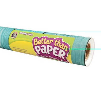 Better Than Paper &#174 Bulletin Board Roll, 4&#034 x 12&#034, Shabby Chic, Pack of 4  - 