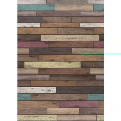Better Than Paper &#174 Bulletin Board Roll, 4&#034 x 12&#034, Reclaimed Wood Design, 4 Rolls  - 