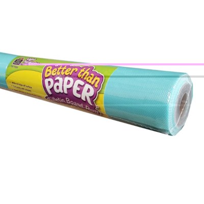 Better Than Paper &#174 Bulletin Board Roll, 4&#034 x 12&#034, Light Turquoise, Pack of 4  - 