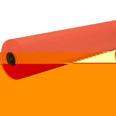 Art Paper Roll, Orange, 36&#034 x 500&#034, 1 Roll  - 