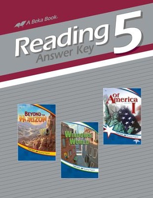 Abeka Reading 5 Answer Key   - 