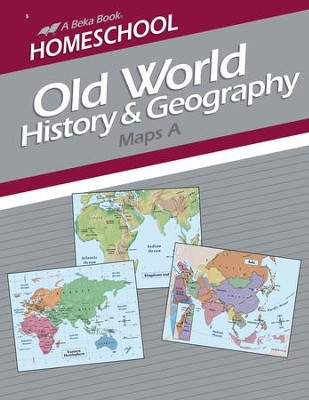 Abeka Homeschool Old World History & Geography Maps A - Christianbook.com