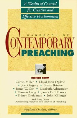 Handbook of Contemporary Preaching - eBook  -     By: Michael Duduit

