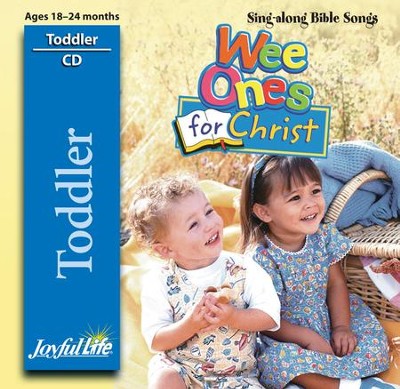 Toddler Sing-Along CD: Wee Ones for Christ   - 