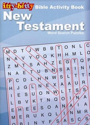New Testament Word Search Puzzles--Ages 7 and Up  - 