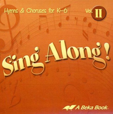 Abeka Sing Along! Volume 2 Audio CD   - 