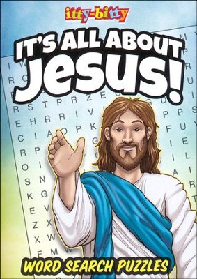 It's All About Jesus itty-bitty Bible Activity Book  - 