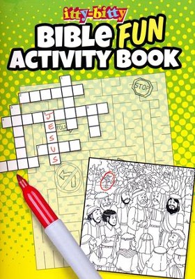Fun Bible Activities itty-bitty Bible Activity Book  - 