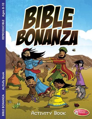 Bible Bonanza Activity Book (Ages 8-10)  - 