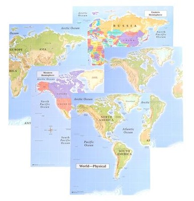 Abeka World History Maps (Grade 7)  - 