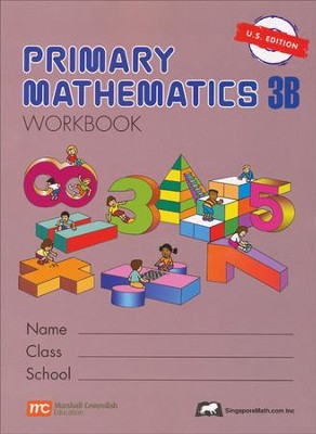 Singapore Math: Primary Math Workbook 3B US Edition   - 