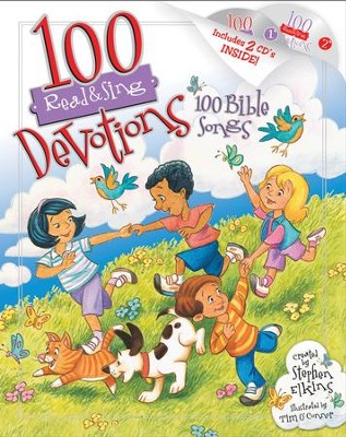 100 Devotions, 100 Bible Songs - eBook  -     By: Stephen Elkins
