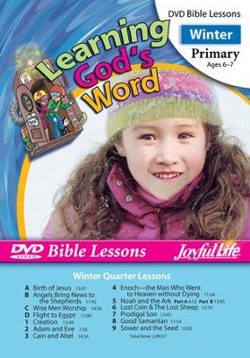 Learning God's Word Primary (Grades 1-2) Bible Lesson DVD ...