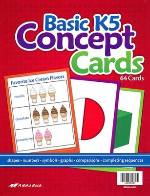 Abeka Basic K5 Concept Cards   - 