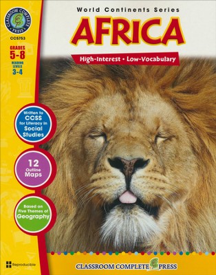 Africa Grades 5-8  -     By: Irene Evanelelis, David McAleese
