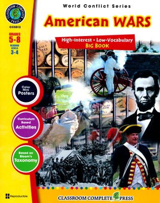 American Wars Big Book Grades 5-8  -     By: Andrew Davis, Deborah Thompson
