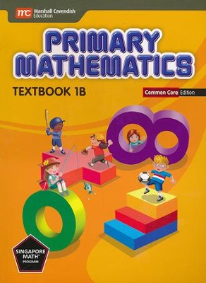 Primary Mathematics Textbook 1B Common Core Edition   - 