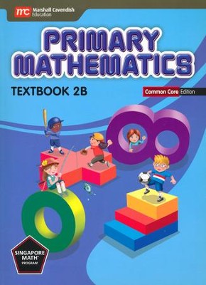 Primary Mathematics Textbook 2B Common Core Edition   - 