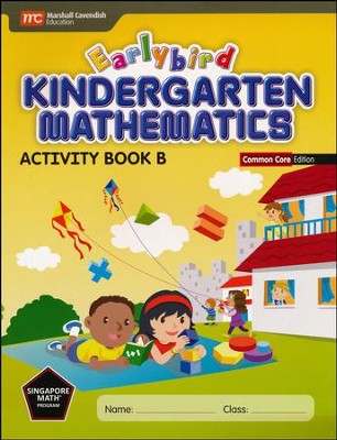 Earlybird Kindergarten Math Common Core Edition Activity Book B  - 