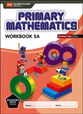 Primary Mathematics Workbook 5A Common Core Edition   - 