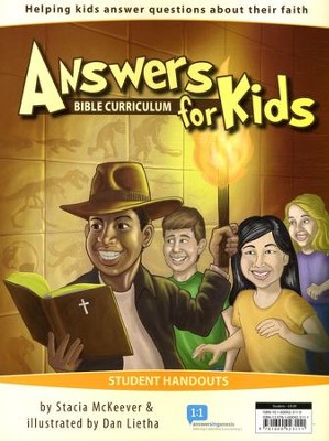 Answers for Kids Bible Curriculum Student Handouts 1-30  - 