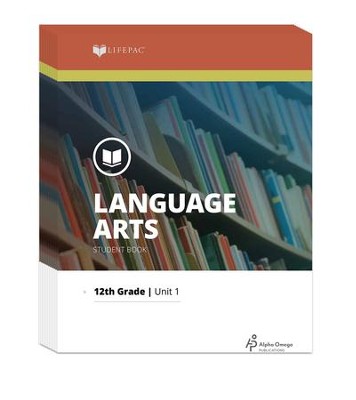 Lifepac Language Arts Grade 12 Workbook Set Alpha Omega