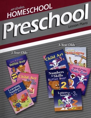 Abeka Homeschool Preschool Lesson Plans   - 