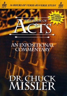 The Book Of Acts - An Expositional Commentary On DVD With CD-ROM: Chuck ...