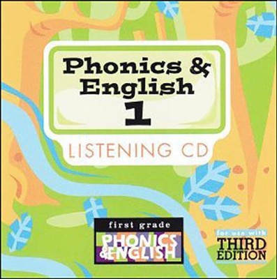 BJU Press Phonics & English Grade 1 Songs Audio CD  - 