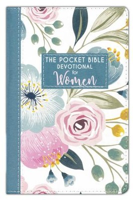 The Pocket Bible Devotional for Women, Floral  - 