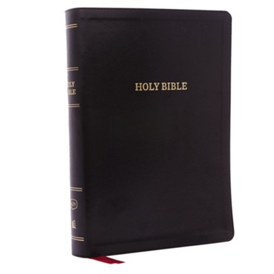 KJV Deluxe Reference Bible Super Giant Print, Black Indexed ...