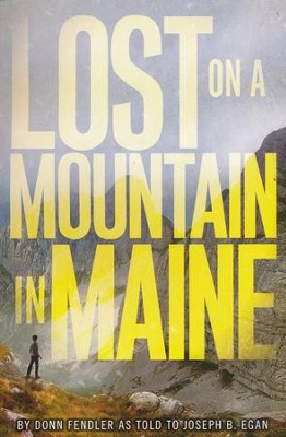 lost on a mountain in maine book