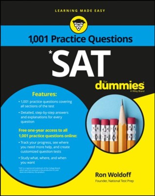 1,001 SAT Practice Problems For Dummies  - 