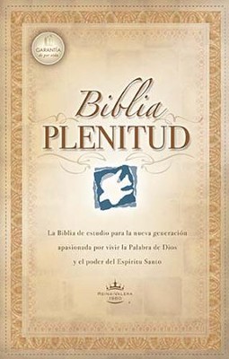 Biblia Plenitud RVR 1960, Enc. Dura con Indice  (RVR 1960 Spirit-Filled Bible, Hardcover Thumb Indexed)  - 