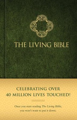 Living Bible, hardcover   - 