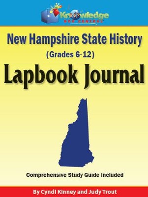New Hampshire State History Lapbook Journal - PDF Download  [Download] -     By: Cyndi Kinney, Judy Trout

