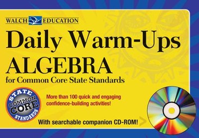 Daily Warm-Ups Algebra for Common Core State Standards - PDF Download  [Download] -     By: Betsy Berry
